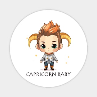 Capricorn Baby 3 Magnet